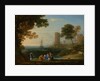 Coast View with the Abduction of Europa, c.1645 by Claude Lorrain