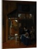 A Woman Preparing Bread and Butter for a Boy, c.1660-3 by Pieter de Hooch