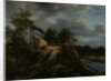 Bridge with a Sluice, 1648-9 by Jacob Isaaksz. or Isaacksz. van Ruisdael