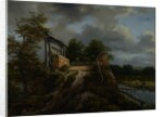 Bridge with a Sluice, 1648-9 by Jacob Isaaksz. or Isaacksz. van Ruisdael
