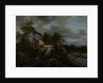 Bridge with a Sluice, 1648-9 by Jacob Isaaksz. or Isaacksz. van Ruisdael