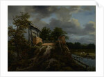 Bridge with a Sluice, 1648-9 by Jacob Isaaksz. or Isaacksz. van Ruisdael