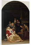 The Doctor's Visit, 1667 by Frans van Mieris