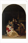 The Doctor's Visit, 1667 by Frans van Mieris