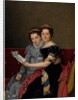Portrait of the Sisters Zénaïde and Charlotte Bonaparte, 1821 by Jacques Louis David