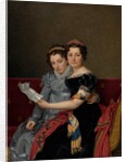 Portrait of the Sisters Zénaïde and Charlotte Bonaparte, 1821 by Jacques Louis David