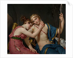 The Farewell of Telemachus and Eucharis, 1818 by Jacques Louis David