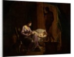 Penelope Unraveling Her Web, 1783-4 by Joseph Wright of Derby