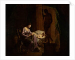 Penelope Unraveling Her Web, 1783-4 by Joseph Wright of Derby