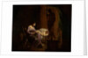 Penelope Unraveling Her Web, 1783-4 by Joseph Wright of Derby