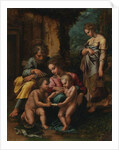 The Holy Family, c.1520-23 by Giulio Romano
