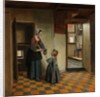 Woman with a Child in a Pantry, c.1656-60 by Pieter de Hooch