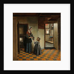 Woman with a Child in a Pantry, c.1656-60 by Pieter de Hooch