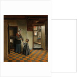Woman with a Child in a Pantry, c.1656-60 by Pieter de Hooch