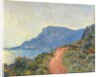 La Corniche near Monaco, 1884 by Claude Monet