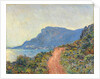 La Corniche near Monaco, 1884 by Claude Monet
