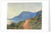 La Corniche near Monaco, 1884 by Claude Monet