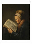 Old Woman Reading, c.1631-2 by Gerrit or Gerard Dou