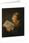 Old Woman Reading, c.1631-2 by Gerrit or Gerard Dou