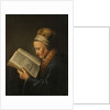Old Woman Reading, c.1631-2 by Gerrit or Gerard Dou