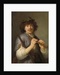 Rembrandt as Shepherd with Staff and Flute, 1636 by Govaert Flinck