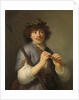 Rembrandt as Shepherd with Staff and Flute, 1636 by Govaert Flinck