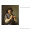 Rembrandt as Shepherd with Staff and Flute, 1636 by Govaert Flinck