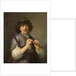 Rembrandt as Shepherd with Staff and Flute, 1636 by Govaert Flinck