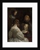 Woman at a Mirror, c. 1652 by Gerard ter Borch or Terborch