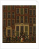The Bookshop and Lottery Agency of Jan de Groot in the Kalverstraat in Amsterdam, 1779 by Isaak Ouwater