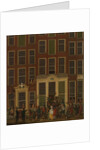 The Bookshop and Lottery Agency of Jan de Groot in the Kalverstraat in Amsterdam, 1779 by Isaak Ouwater
