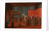 Ambassador Cornelis Calkoen at his Audience with Sultan Ahmed III, c.1727-30 by Jean Baptiste Vanmour