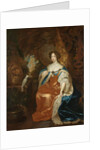 Portrait of Mary Stuart, Wife of Prince William III, c. 1683 by Caspar Netscher