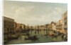 View of Grand Canal with the Palazzi Foscari and Moro Lin by Bernardo Bellotto