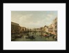 View of Grand Canal with the Palazzi Foscari and Moro Lin by Bernardo Bellotto