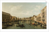 View of Grand Canal with the Palazzi Foscari and Moro Lin by Bernardo Bellotto