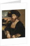 Portrait of a Man Wearing a Black Beret, c.1530 by Dosso Dossi