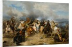 Death of King Gustav II Adolf of Sweden at the Battle of Lützen, 1855 by Carl Wahlbom
