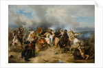 Death of King Gustav II Adolf of Sweden at the Battle of Lützen, 1855 by Carl Wahlbom