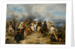 Death of King Gustav II Adolf of Sweden at the Battle of Lützen, 1855 by Carl Wahlbom