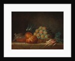 Still Life with Brioche, Fruit and Vegetables, 1775 by Anne Vallayer-Coster