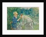 In the Bois de Boulogne, c.1875-9 by Berthe Morisot