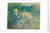 In the Bois de Boulogne, c.1875-9 by Berthe Morisot