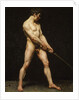 Study of a nude man, c.1810-20 by French School