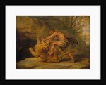 Samson and the Lion, c.1640 by Peter Paul (studio of) Rubens