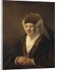 Portrait of an Old Woman, 1655 by Rembrandt Harmensz. van Rijn