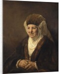 Portrait of an Old Woman, 1655 by Rembrandt Harmensz. van Rijn