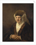 Portrait of an Old Woman, 1655 by Rembrandt Harmensz. van Rijn