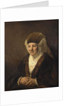 Portrait of an Old Woman, 1655 by Rembrandt Harmensz. van Rijn