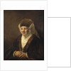 Portrait of an Old Woman, 1655 by Rembrandt Harmensz. van Rijn